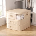 thumbnail image 2 of TACILIP Home Storage, 1PC Storage Bag Clothes Finishing Wardrobe Bag Large Capacity Cotton Quilt Packing, Mens Gifts, 2 of 5
