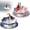 2 Set, variant on Umbrella Shape Ceramic Tea Strainer, Umbrella Tea Infuser, Chinese Blue & White Porcelain Loose Leaf Filter with Rotating Design, Multi-Purpose Tea Infuser for Kung Fu/Coffee/Brewing (Red)