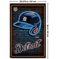 thumbnail image 2 of MLB Detroit Tigers - Neon Helmet 23 Wall Poster, 22.375" x 34", 2 of 4