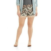 Junior Plus Smock Waist Short