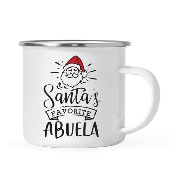 Koyal Wholesale Santa's Favorite Spanish Family Campfire Mug, Abuela