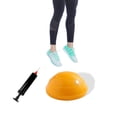 thumbnail image 4 of Pelota de equilibrio de media bola, equipo de entrenamiento de fuerza, pelota de estabilidad, base antideslizante para amarillo, 4 of 8
