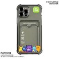 thumbnail image 3 of Funda protectora tipo billetera con tarjetero de P-Pokemon Gengar, funda protectora transparente para iPhone 11 12 13 14 15 16 Pro Max X XR, 3 of 5