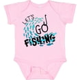 thumbnail image 3 of Inktastic Let's Go Fishing Boys or Girls Baby Bodysuit, 3 of 5