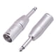 thumbnail image 2 of (LZ1178-2PCS) Adaptador audio mono 6.35mm a XLR (2PCS), 2 of 9