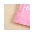 thumbnail image 6 of Newborn Infant Baby Rabbit Romper Flying Sleeve Top+Bunny/Floral Suspender Skirt Shorts Summer Outfits Set, 6 of 9