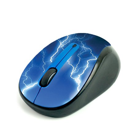 Skin For Logitech M510 Wireless Mouse - Lightning Storm | MightySkins Protective, Durable, and Unique Vinyl Decal wrap cover | Easy To Apply, Remove, and Change (Best Way To Remove Mice)