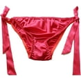 thumbnail image 4 of Yavorrs Women's Silk String Panties Bikini Size: One Size, 4 of 5