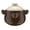 2700ML, variant on High Temperature Resistant Ceramic Casserole Pot, Multi-Purpose Clay Pot for Stewing Soup & Cooking Congee Porridge, Stovetop Ceramic Soup Pot for Home Kitchen