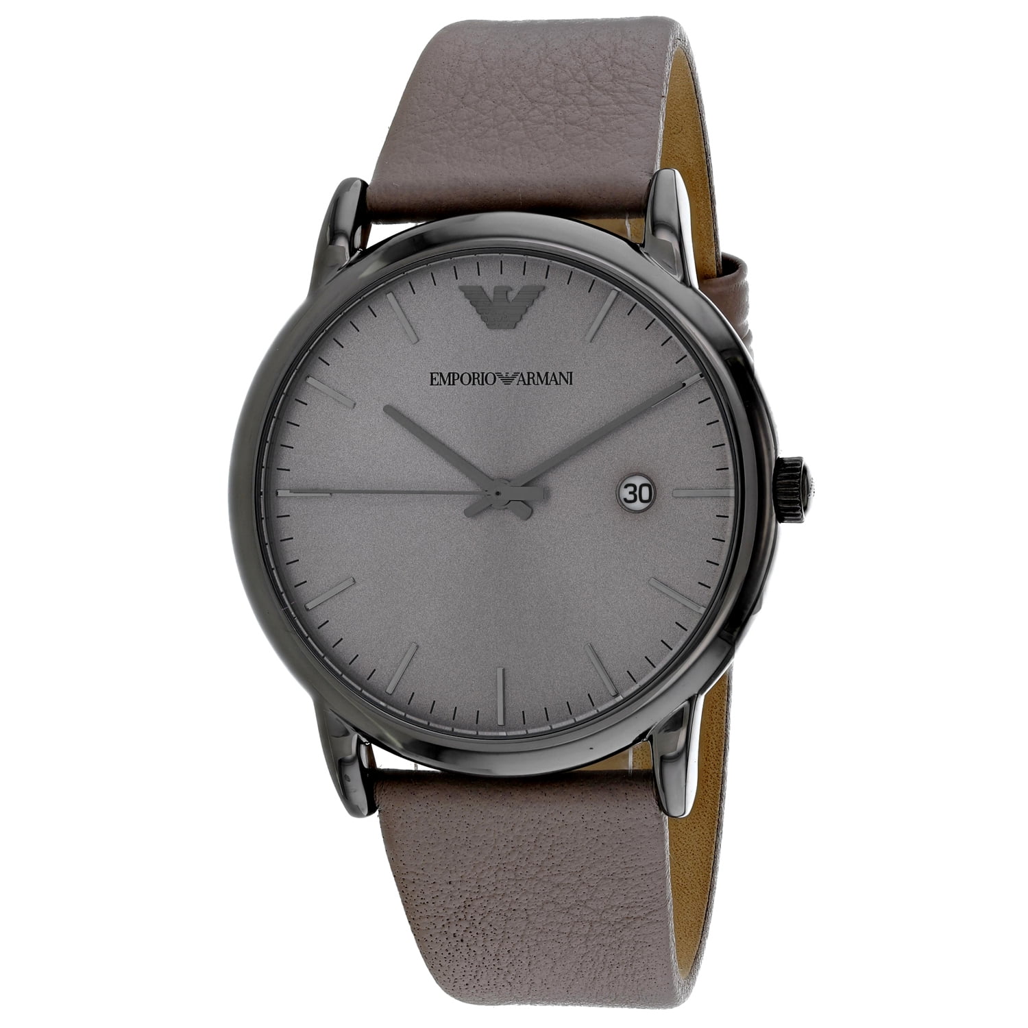 emporio armani amber dial men's watch ar1605