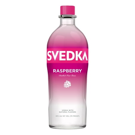SVEDKA, Raspberry Vodka, 1L, 70 Proof