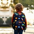 thumbnail image 7 of 2pcs/set 2pcs/set Space Rocket Backpack with Lunch Bag, Elementary School Student School Bag Travel Daypack, 7 of 7