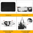 thumbnail image 4 of Colorful Tie Dye Vortex Waterproof Picnic Blanket with Foldable Zipper, Suitable for Outdoor Use, Suitable for Travel, Camping, Beaches, Parks, Grasslands, Picnic Blanket Accessories, 4 of 8