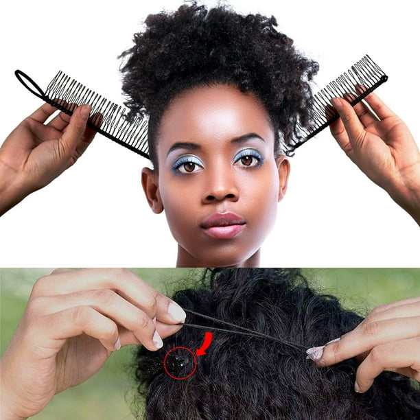 Stretch Banana Clip for Fine Thin Thick Curly Hair Elastic Double Comb Hair Acce Amazon.com : Stretch Banana Clip for Fine Thin, Thick Curly  main image 4