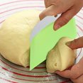 thumbnail image 1 of Dough Scraper, 2PCS Spatula Dough Cutter Baking Pastry Tool Dough Cutter Bread Making Tools 4.7x4.1in for Scraping, Shovel, Chopping Cream, Cake, Cheese, Chocolate, 1 of 7