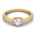thumbnail image 3 of Mooneye 12.25 Ct Moissanite 925 Sterling Silver Gold Plated Necklace Earrings Ring and Bracelet Set, 3 of 6