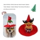 thumbnail image 3 of Methold Vestido navideño para perros, sombrero para mascotas, accesorios para la cabeza, suministros para fiestas y festivales, gorras navideñas para Ropa para mascotas tipo 3 Methold PT004241-03, 3 of 6
