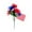 C_19, variant on 13 Inch, Tricolor Patriotic Artificial Flower Bouquet With Silk Rose Daisy And Carnation, Patriotic Tree Decoration For Independence Day Memorial Day Home Party And Family