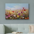 thumbnail image 3 of PixonSign Canvas Print Wall Art Fine Art Still Life Wildflower Field Nature Wilderness Illustrations Modern Art Botanical Floral Farmhouse/Country Relax/Calm/Cozy for Bedroom - 12"x18", 3 of 5