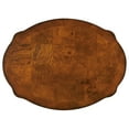 thumbnail image 2 of Butler Specialty Company Jarvis Oval 2-Drawer Wood Side Table - Umber Brown, 2 of 2