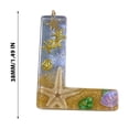 thumbnail image 3 of Xihbxyly Artículos En Oferta Colgante 26 Letras En Inglés, Accesorio de Alta Gama para Bolsos, Colgante de Letras Navideñas con Forma de Océano para Hacer Uno Mismo, 3 of 6