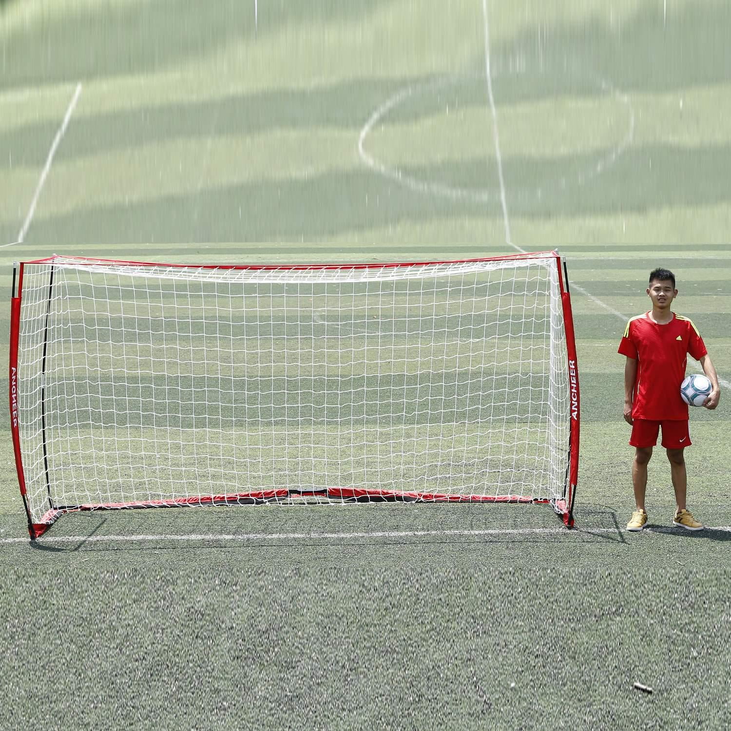 Ancheer 12' x 6' Portable Soccer Goal