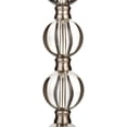 thumbnail image 3 of Better Homes & Gardens 18" Stacked Glass Ball Lamp Base Brushed Nickel, 3 of 4