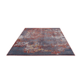 thumbnail image 5 of Ladole Rugs Madrid Blue Dark Red Terra Abstract Indoor Runner Rug Carpet, 3x5 (2'7" x 4'11", 80cm x 150cm), 5 of 6