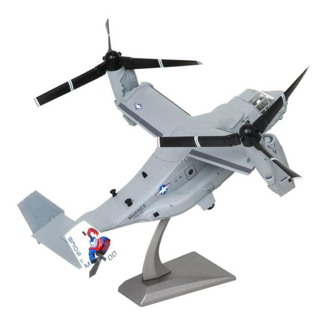 Simulación 1/72 Diecast Bell Rotorcraft Plane Model Toys