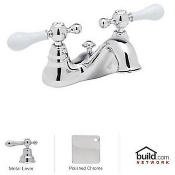 Rohl Ac95lm-2 Cisal Centerset Bathroom Faucet - Chrome