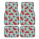 thumbnail image 1 of Fotbe Watermelon Juego de 4 Tapetes para Auto con Estampado – Alfombrillas de Goma Reforzada, Diseño Antideslizante, Protección para Todo el Año – Vehículos, Autos, Camionetas y SUVs, 1 of 7
