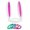 Color:Pink, variant on Easter Inflatable Bunny Rabbit Ear Ring Toss Game Ornament 1 Set PVC Material