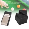 thumbnail image 3 of Pool Cue Chalk Holder, Portable Pool Cue Chalk Box Practical Aluminum Alloy  for Storage Black,Blue, 3 of 7