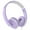 Purple, variant on Seenda Kids Headphones for Girls Boys, Wired Kids Headphones with Microphone for School, Lightweight Foldable Stereo Bass Volume Control Kids Headphones for Cell Phone/Tablet/Laptop/MP3/4, Green
