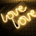thumbnail image 3 of TERGAYEE Love Neon Sign,Led Neon Sign Love Creative Confession Modeling Lamp Decorative Night Light,Valentine's Day Party Bedroom Decoration, 3 of 6