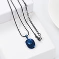 thumbnail image 7 of Personalize Stainless Steel Cowboy Hat Cremation Urn Pendant Necklace Necklace for Cremation Ashes Urn Lockets for Ashes of Loved One Memorial Jewelry, 7 of 7