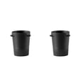 thumbnail image 4 of Wosthever Taza dosificadora, taza para olfatear, suministros de café, sin rebabas, tarro de polvo de estilo Simple profesional, accesorios para 58 mm/negro 2Conjunto, 4 of 6
