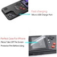 thumbnail image 4 of Pack Gameboy Funda para iPhone, Funda Retro 3D para Consola de Juegos con 36 Juegos Clásicos, Funda para Videojuegos con Pantalla a Color a Prueba de Golpes para iPhone (Rojo, para iPhone 11), 4 of 5