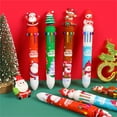 thumbnail image 6 of Christmas Ballpoint Pen 10-Colors-in-1 Multicolor Pen for Christmas Stocking Stuffer Christmas Party Favor Supplies, 6 of 9