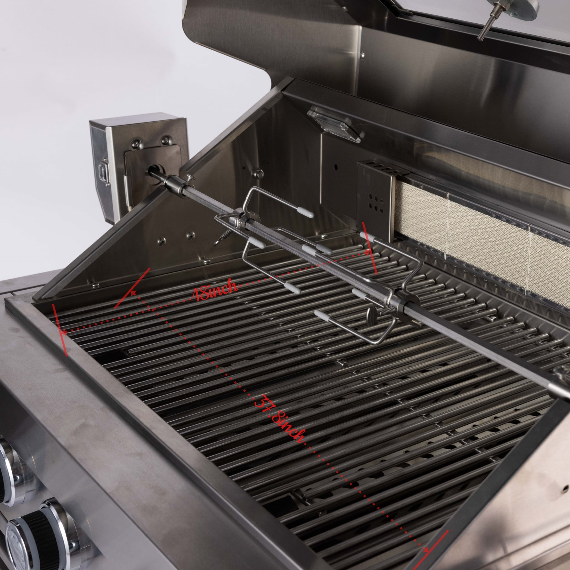85000BUT Silver Gas Grill Six Burners Grill-B Stainless steel Outdoor Kitchen Islands(LTL carry)
