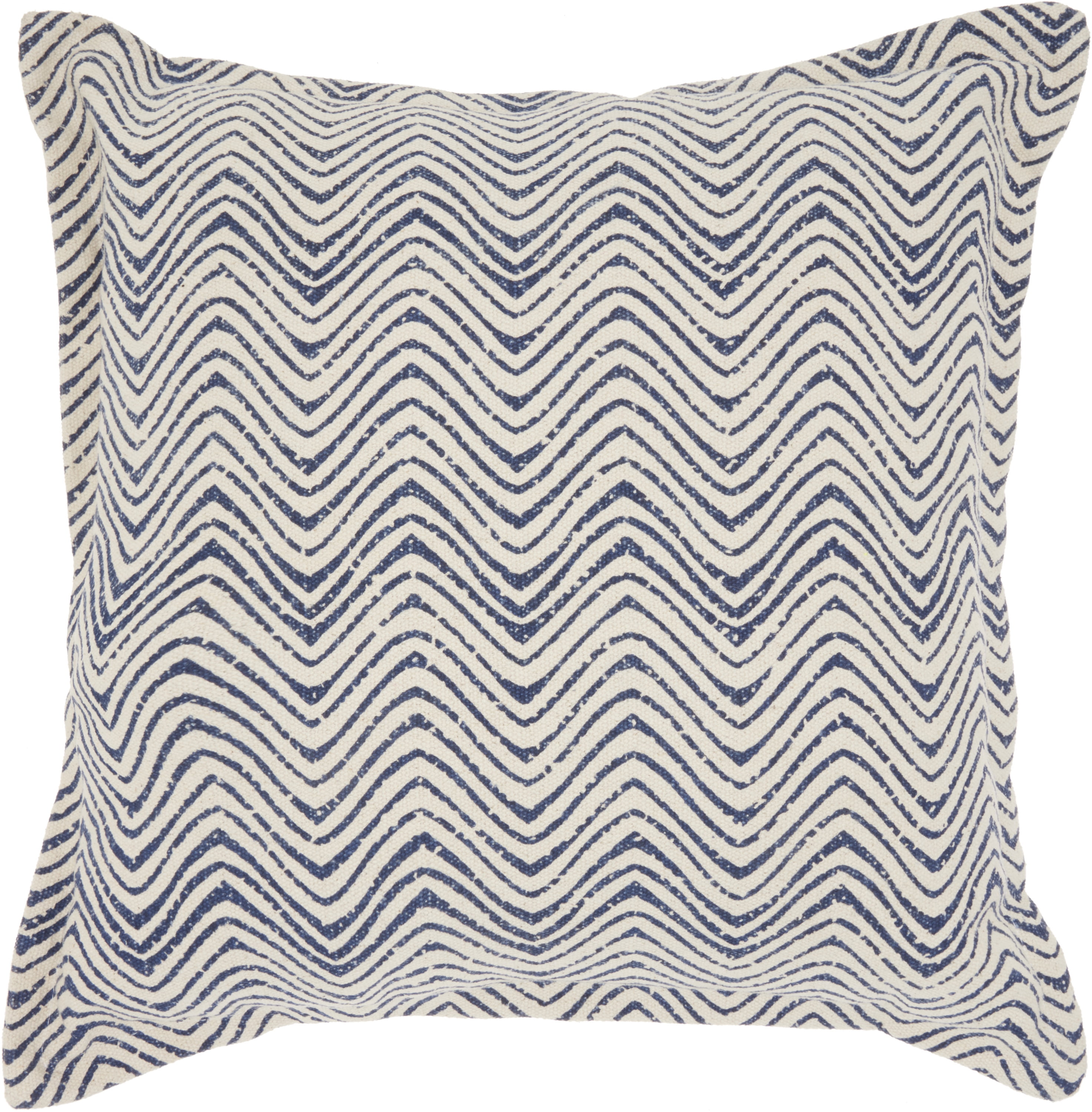 Nourison Life Styles Indigo Decorative Throw Pillow , 20" x 20"
