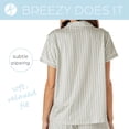 thumbnail image 4 of Hello Mello Breezy Does It Soft Lounge Pajama Shirt, Breezy Does It (Women's), 4 of 8