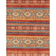 thumbnail image 1 of Ahgly Company Indoor Rectangle Abstract Red Abstract Area Rugs, 6' x 9', 1 of 6