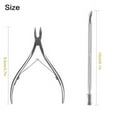 thumbnail image 7 of 3Pcs Cuticle Trimmer with Cuticle Pusher, Professional Stainless Steel Cuticle Cutter Clipper Durable Pedicure Manicure Art Tools Set for Fingernails and Toenails, 7 of 7