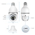 thumbnail image 3 of 2Pack E27 Light Bulb 1080p Camera , 2.4GHz & 5G WiFi Security Cameras Wireless Outdoor, Wireless Cameras for Home Security, Indoor Security Camera, 3 of 8