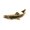 Gold Plated, variant on Dolly Varden Trout Pin, F025, Pewter, 2”, Fish Lapel Pin, Hat, Pins, Brooch, Brooches, Jewelry, Gift, 100% Handmade in the USA, 200 Fish Designs Available