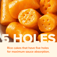 thumbnail image 5 of Five Holes Topokki Spicy Carbonara Flavor, Instant Korean Rice Cakes, 3.95oz (Pack of 2), 5 of 6