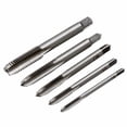 thumbnail image 3 of 5 Pcs HSS M3 M4 M5 M6 M8 Machine Vis à Main Filetage Métrique Bouchon de Perceuse à Tapet, 3 of 9