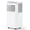 White-style 2, variant on JoanKaren 8000 BTU Portable Air Conditioner,Up to 350 Sq.Ft.,Cooling,Dehumidifier,Fan,Sleep,24H Timer&Installation Kit,White with Black Control panel