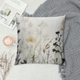thumbnail image 2 of RUIYC  Throw Pillow Covers Flowers Modern Decorative Square Pillowcases, Style Cushion Covers for Living Room Bedroom Sofa Yard Indoors Home Decor, 2 of 5